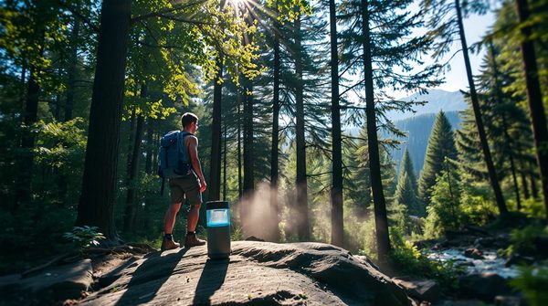 La gourde filtrante parfaite pour une aventure en randonnée